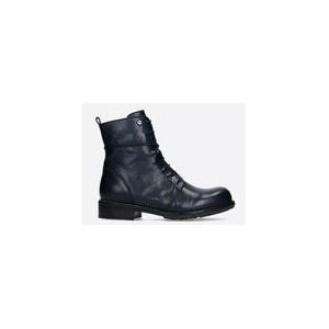 Boots Wolky Women Murray XW Velvet Leather Blue-Schoenmaat 36