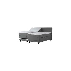 Boxspring Dozing Venezia Elektrisch Verstelbaar Pocketvering Gray-140 x 200 cm