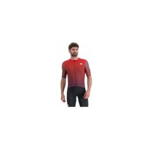 Fietsshirt Sportful Men Rocket Jersey Huckleberry Chilly Red-L