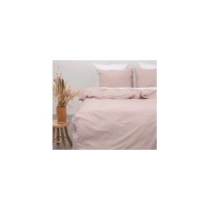 Dekbedovertrek Town&Country Austin Washed Pink Percal-200 x 200 / 220 cm | 2-Persoons