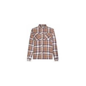 Overhemd KnowledgeCotton Apparel Men Checked Brown Check-M