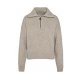 Barbour - Lavensdale Half Zip - Gebreide Trui - Oatmeal