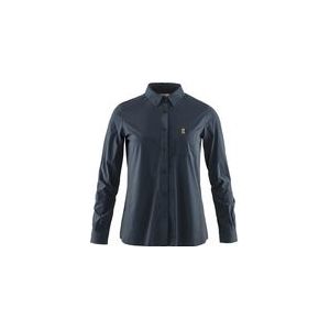 Blouse Fjällräven Women Övik Lite Shirt LS Navy-S