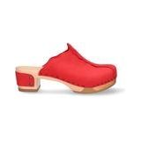 Jan Jansen Women Wannabe Wood Red-Schoenmaat 38