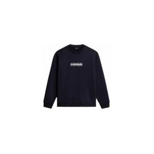 Trui Napapijri Men Box Sweatshirt Blu Marine-XXXL