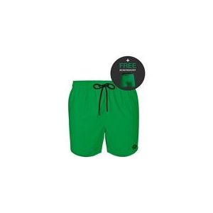 Zwembroek Muchachomalo Men Solid Green 23-XXXL