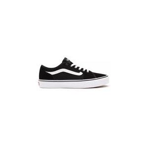 Vans Men Filmore Decon Suede Canvas Black White-Schoenmaat 48