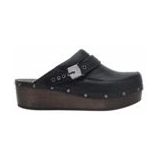 Scholl - Withney Leather T - Klomp - Zwart - Leer