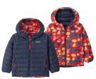 Patagonia - Reversible Down Sweater Hoody - Babyjas - Sizzle Red