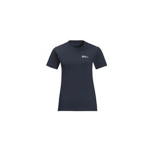 Jack Wolfskin - Essential T - T-shirt - Blauw - 100% Katoen