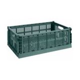HAY - Colour Crate Large - Opbergbox - Donkergroen