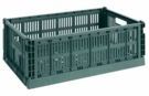 HAY - Colour Crate Large - Opbergbox - Donkergroen