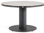 Tuintafel Suns Grado Matt White Ø120 cm