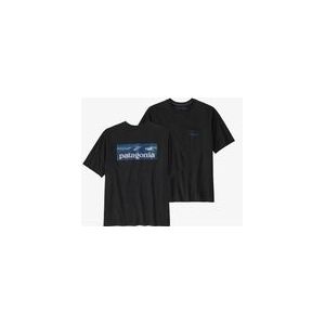 T-Shirt Patagonia Men Boardshort Logo Pocket Responsibili-Tee  Ink Black-M