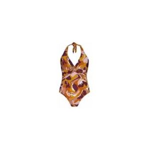 Badpak Barts Women Lunan Halter Shaping One Piece Ochre-Maat 38