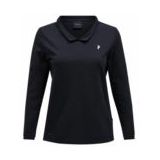 Peak Performance - Coolmax LS Top - Damespolo - Zwart