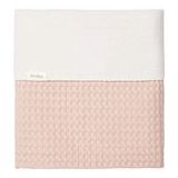 Wiegdeken Koeka Cotton Fleece Wafel Amsterdam Rosa Salt-75 x 100 cm