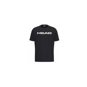 HEAD - Club - Tennisshirt - Black - Katoen/Polyester/Elastaan