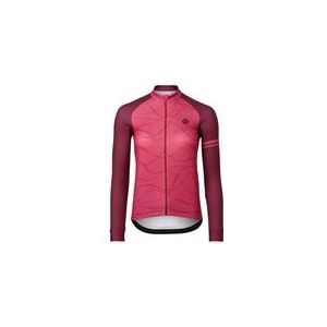 Fietsshirt AGU Women Velo Wave Jersey LS Essential Rusty Pink-L
