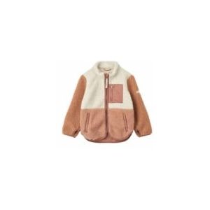 Liewood Fleece Jas - Nolan - Toscane Rose Multi Mix - Liewood - 1 jaar (80) - Fleece Jassen