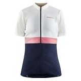 Fietsshirt Craft Women Core Endurance Jersey Whisper/Blaze-L