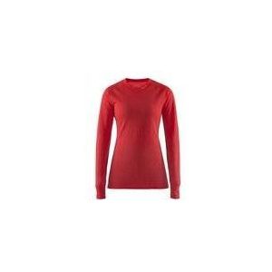 Skipully Craft Women Nordic Wool Crew Neck Pink-XS