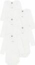 Petit Bateau - Rompertjes - Wit - Set van 5 - Lange Mouwen