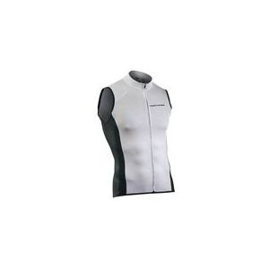 Fietsshirt Northwave Men Force Sleeveless White-XXXXL