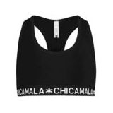 Sport BH Chicamala Girls Racer Back Solid Black-Maat 134 / 140