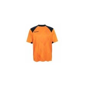 JDH - Carbon Senior Pro Goalie SS Shirt - Sportshirt - Magma Orange - 100% Polyester