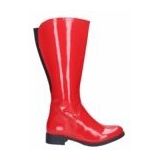 Dameslaars JJ Footwear Women Flensburg Rood Kuitmaat XL-Schoenmaat 38