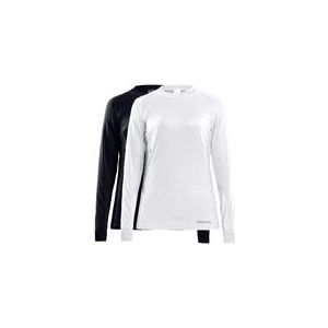 Ondershirt Craft Women Core 2-Pack Baselayer Tops W Black-White-L