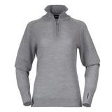 Trui Bergans Women Ulriken Light Merino Jumper Magnesium Grey-S