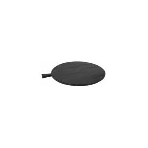 Serveerschaal VT Wonen With Handle Round Black 52 X 45 X 1