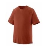 T Shirt Patagonia Men Cap Cool Trail Shirt Mangrove Red-L