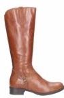 Dameslaars JJ Footwear Sydney Cognac Kuitmaat XL-Schoenmaat 36