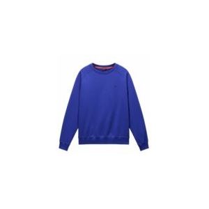Napapijri - B-Nedles Crew - Trui - Blauw - Relaxed Fit - 100% Katoen