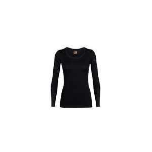 Ondershirt Icebreaker Womens 200 Oasis LS Scoop Black