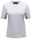 T-Shirt Peak Performance Women Original Small Logo Tee Med Grey Melange-M