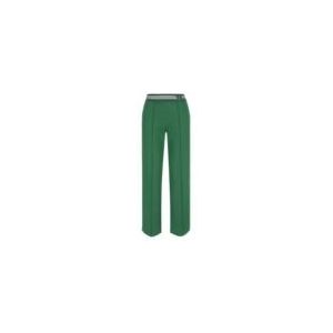 Vieux Jeu - Stella Pants - Broek - Groen - Regular Fit