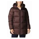 Jas Women Columbia Puffect Mid Hooded Jacket New Cinder-XS