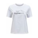 T-Shirt Peak Performance Women Explore Graphic Tee White Black-M