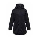 Peak Performance - Pile Long Zip - Jas - Black - 100% Gerecycled Polyester