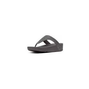 FitFlop Lottie™ Glitzy Toe Post Pewter-Schoenmaat 38