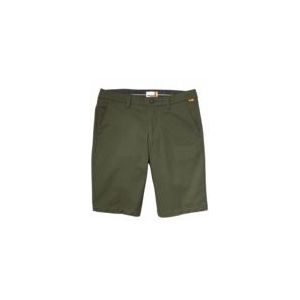 Korte broek Timberland Men Claremont Twill Chino Short Leaf Green-Maat 35