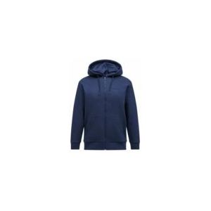 Peak Performance - Original Small Logo Zip - Hoodie - Blue Shadow