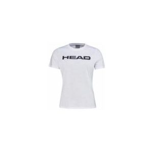 Tennisshirt HEAD Women Club Basic White-XXXL