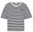 Barbour - Adria Top - T-Shirt - Navy Stripe - 100% Katoen