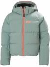 Ski jas Helly Hansen Junior Nora Short Puffy Jacket Cactus-Maat 128