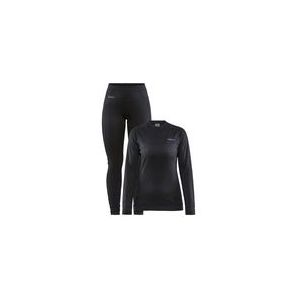 Baselayerset Craft Women Core Dry Black-M